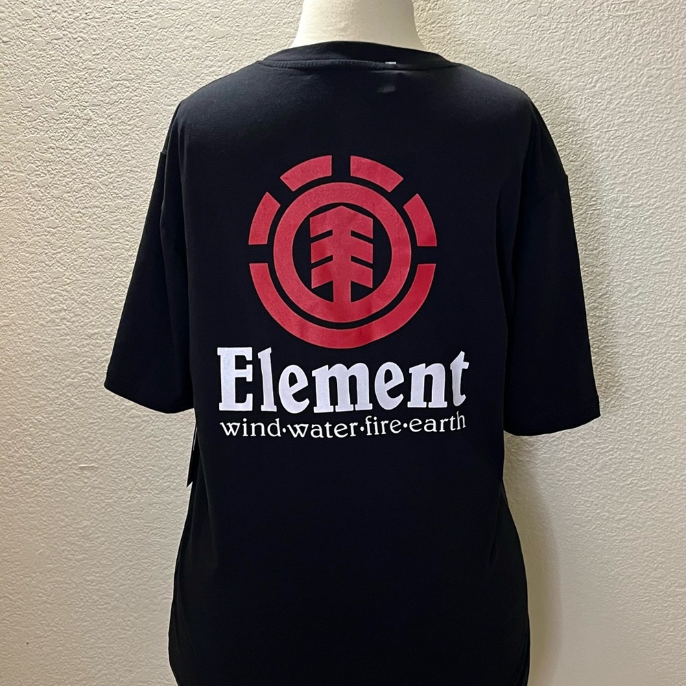 Element Black and Red Short Sleeve Tee